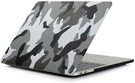 Гуошу мобилен телефон торба торба сива маскирна шема лаптоп вода декорации компјутер заштитен случај за MacBook Pro 13.3 инчи A1989