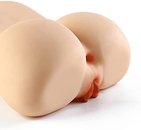9,52 lb секс кукла торзо мастурбатор, реален 3 во 1 џебна пичка газ со гради, вагината и анален за мажи мастурбација, женски