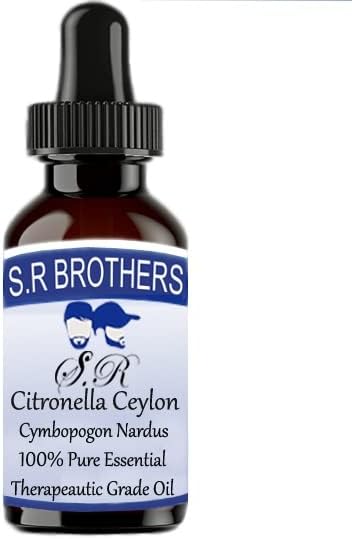 С.Р браќа Цитронела, Цејлон чисто и природно есенцијално масло од одделение со капнување 30 мл