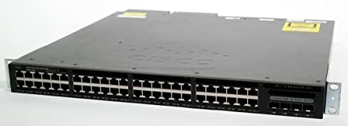 Cisco Catalyst 3650-48PD -E - Switch - L3 - Управувано - 48 x 10/100/1000+ 2 x 10 Gigabit SFP+ - Десктоп, Rack -Mountable - POE+ Тип на производи: мрежно поврзување/LAN Hubs & прекинувачи