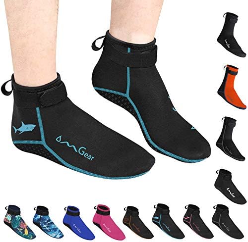 Вода чорапи неопренови чорапи чевли за чизми за плажа 3мм залепени слепи зашиени зашиени чизми за лепење чизми за пливање чорапи за водни спортски