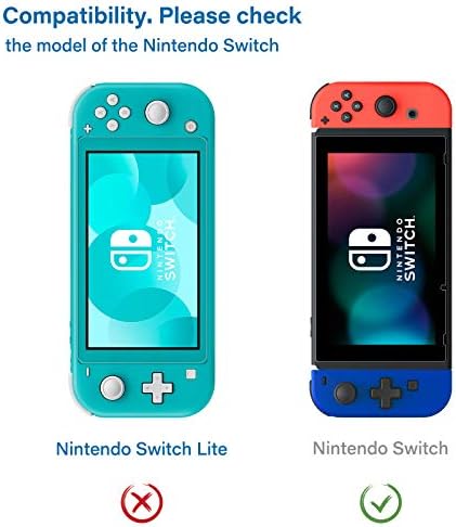 New'c Pack од 3, заштитник на стакло на екран за Nintendo Switch, калено стакло анти-гребење, анти-прстински отпечатоци, без меурчиња, тврда 9H,
