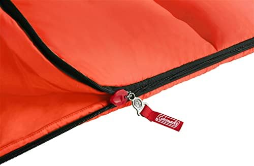 Колман Компакт торба за спиење, затворена/отворена лесна торба за спиење за возрасни, 20 ° F/30 ° F/40 ° F опции за кампување, пешачење, ранец со вклучена вреќа за компреси