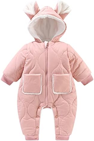 Зимски палта за бебиња момче девојки бебе момчиња дуксе облека руно ром ромпер цврсти палта без аспиратор