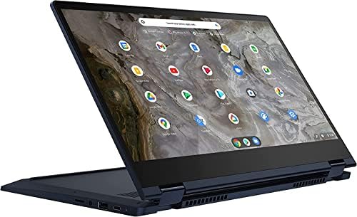 Леново Chromebook Flex 5i 13.3 FHD IPS Екран на Допир 2-во-1 лаптоп 2022 | 11-Ти Двојадрен Itel i3-1135G4 8GB DDR4 64GB NVMe