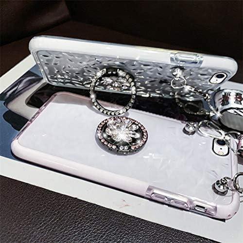 Фезен случај за iPhone 7/8 Случајна сјајна искра, сјајна кутија за жени, 3Д дијамантски дизајн TPU шок -шок -шок -шок -шок -шок -шок -шок -браник мека гума силиконски покритие
