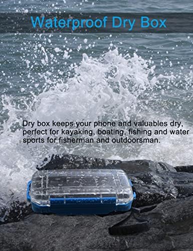 Hlotmeky сува кутија водоотпорна за кајак брод мала водоотпорна кутија водоотпорен сад за складирање