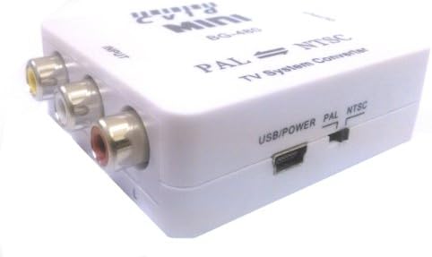 Ckitze BG-480 AV композит до RCA CVBS Видео аудио пал во конверторот на NTSC
