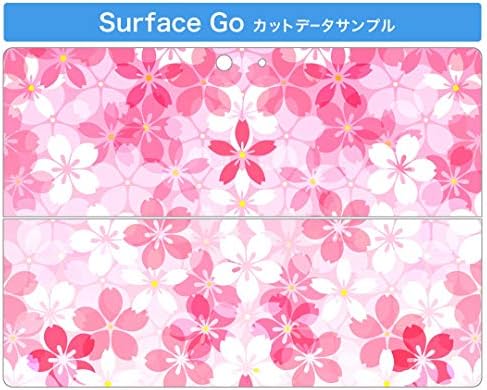 Декларална покривка на igsticker за Microsoft Surface Go/Go 2 Ултра тенки заштитнички кожи за налепници на телото 000165 цреша цвет цреша
