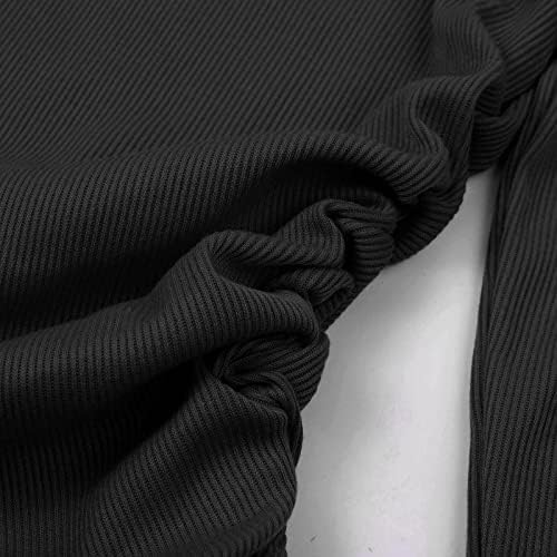 Плус Големина Блузи ЗА Жени 4X Дамиumn И Зима Блокирање На Бои Со Долг Ракав Кружен Врат Секојдневен Темперамент