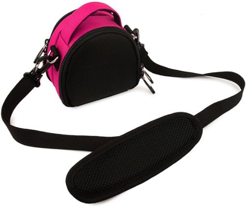Топла Розова Торба За Камера Со Ограничено Издание Торба За Носење Со Дополнителен Додаток За Точка На Снимање На Канон И Снимање Компактна