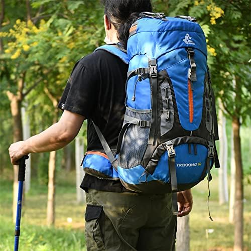 КИНГ ГУАРД 60L пешачки ранец мажи жени кои кампуваат ранец водоотпорен ранец планинарство за искачување на дневниот пакет со