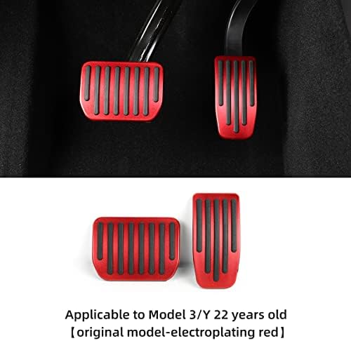 Luckeasy Car Foot Pedal For for Tesla Model3 Model Y 2017-2023 Aviation Aluminum Aluminum и педали за сопирачки