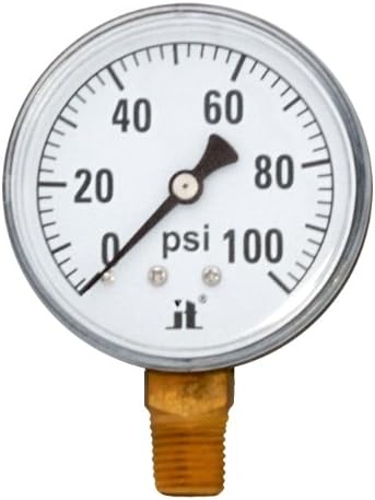 Зенпорт DPG60 Зен-Тек Мерач на притисок на сув воздух, 60 psi, кутија од 10