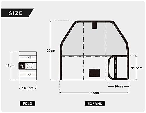 FZZDP алатка за велосипеди торба за велосипеди за велосипедски пакетки за пакет велосипед бурито пакет задно седиште торба за поправка алатка за пакување рамка за ве