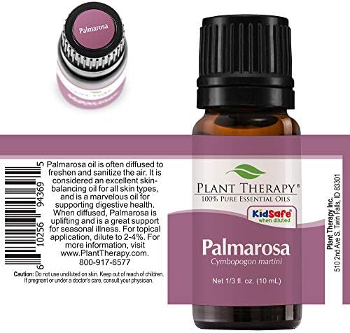 Растителна терапија Палмаророза есенцијално масло чисто, неразредено, природна ароматерапија, терапевтска оценка 10 ml