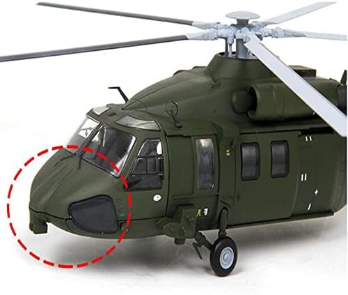 Teckeen 1:72 легура Z-20 вооружени директно 20 хеликоптер модел на модел на авиони Симулација на авијациска изложба на наука