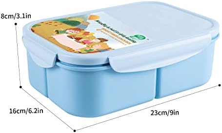Miss Big Bento Box, Bento Box Возрасна кутија за ручек, идеално протекување на контејнери за ручек, кутија за ручек за деца, без БПА и без хемиски
