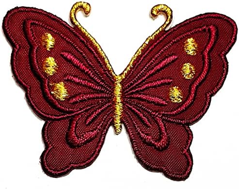 Кленплус 3 парчиња. Мини Убава Пеперутка Лепенка За Инсекти Налепници За Цртани Филмови Занаети Уметност Поправка На Шиење Везено Железо