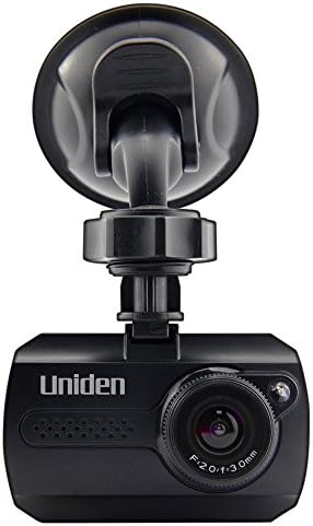 Uniden DC2, 1080p Full HD Dash cam, 2.0 LCD, G-сензор со откривање судир, снимање на јамка, леќа со широк агол од 140 степени, вклучена
