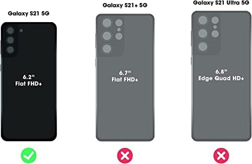 Серија на Бранител на отербокс Случај На Издание Без Екран За Samsung Galaxy S21 5g-Вклучен Клип За Футрола-Пакување Без Малопродажба-Црно