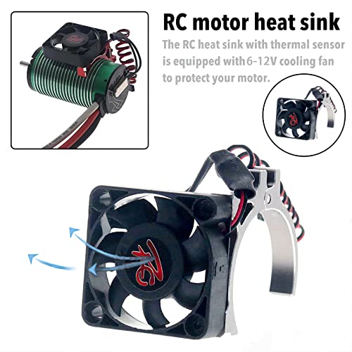 KWBRC 42mm RC мотор вентилатор RC ладење мотор мотор метал RC модел ладење вентилатор RC топлина мијалник RC електричен мијалник