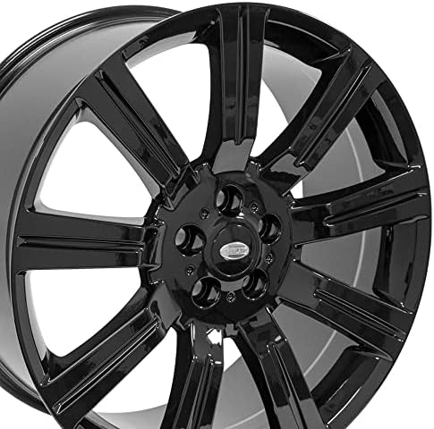 OE Wheels LLC 22 Inch Embers Black 22x10 бандажи LR01 одговара на Range Rover Hollander 72200 Set