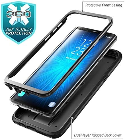 Случај i-Blason Дизајниран За Galaxy S9+ Плус, Armorbox V2. 0 Целосна Телесна Тешка Заштита Kickstand Намалување На Шок / Браник Случај без Заштитник На Екранот