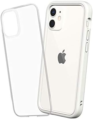 Модуларен Случај На риношилд Компатибилен со [iPhone 12 Mini] | Mod NX - Прилагодлив Амортизерен Тежок Заштитен Капак 3,5 M / 11ft Заштита Од Капка - Бело