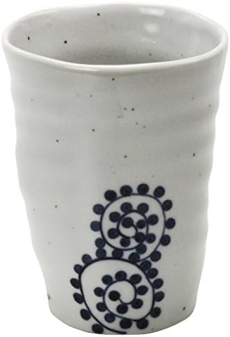 林金 之助 商店 Mino Ware 418-4-41E Shochu Cup, сет од 5, октопод арабеска