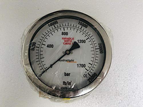Hydratight 030AE0027354-A мерач на притисок 6 DIA 0-25000 PSI/ 1700 BAR NEW