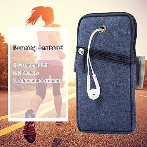Holder Case Телефонска торба за трчање, држач за мобилни телефони Armband за iPhone 12 11 Pro Max XS/XR/8/7/6 Plus, држач за теретани за рака,