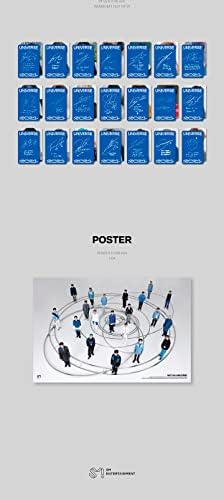 NCT Universe 3rd Album Contents+Poster+Mession Photocard Set+Следење KPOP Запечатен