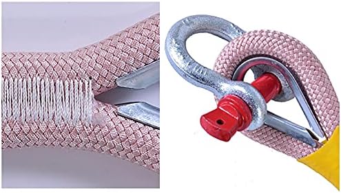 Heqcg влезна лента за влечење моќно влечење јаже, долга 5/8/10m, со носење 12/18tons, ленти за влечење и јажиња за полиестерско влакно, погодно за мали и средни возила за влече?