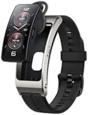 Разговарајте ја нараквицата Б7 Смарт спортска верзија Obsidian Black Fluoride Watch Watch Strap Bluetooth слушалки