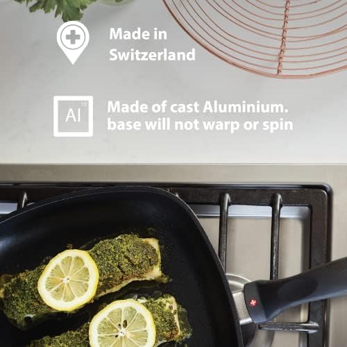 Швајцарски Дијамант 9.5 Креп Пан HD Нелепливи Индукција Дијамант Обложени Алуминиум Креп Пан-Машина За Миење Садови Безбедно И Рерна Безбедно