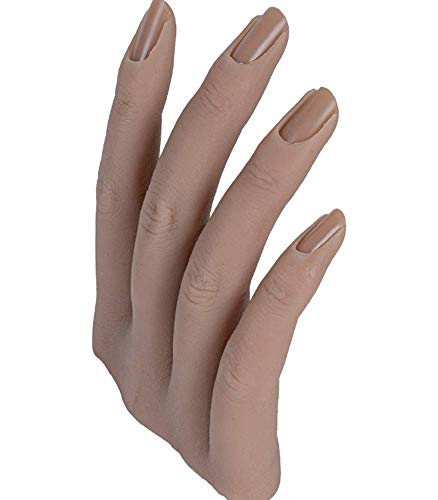 Вежбајте модел на лажен прст лажен прсти за еднократна употреба за шминка за нокти Алатки за вежбање+