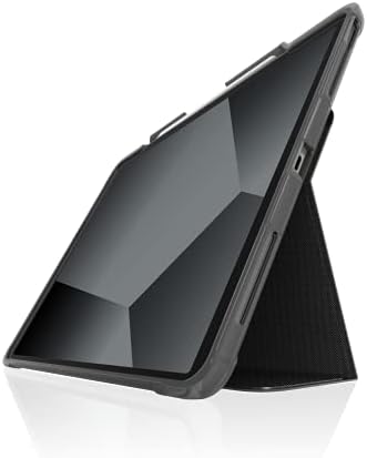 STM Dux Плус за iPad Pro 11 Комерцијално Пакување-Ултра Заштитно Куќиште со Чување Моливи Од Јаболка-Црно