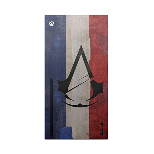 Дизајн на Главни Куќишта Официјално Лиценцирано Знаме На Верата На Атентаторот На Франција Единство Клучна Уметност Мат Винил Налепница