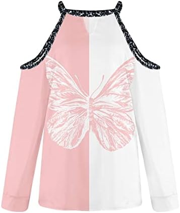Пролет Врвови Женска Мода Обична Неправилна Геометриска Печатена Геометриска Блуза Со Долги Ракави Убава Генеричка