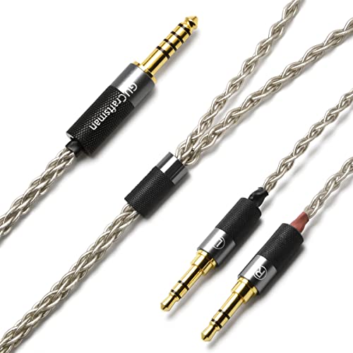 Gufraftsman 6n единечен кабел за надградба на сребро 3,5 mm/4,4 mm/4pin XLR Кабел за слушалки за Hifiman Susvara Ananda Arya