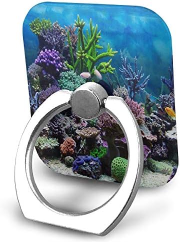 Држач за прстен шарена риба под воден светски прстен држач за мобилен телефон прилагодлив 360 ° ротација прстен за прсти за iPad, поттикне,