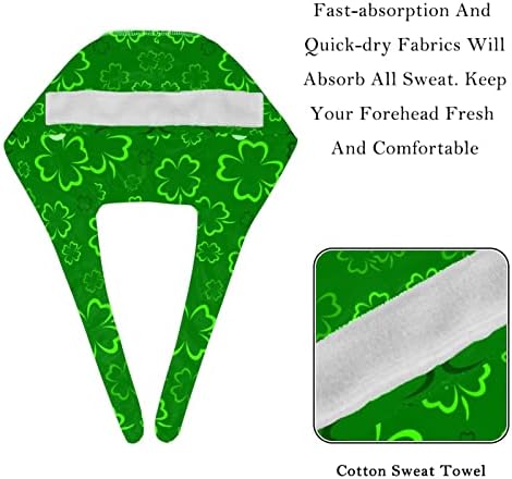 2 парчиња прилагодливо работно капаче со копче, дизајн со велигденска јајца хируршко капаче за џемпери, вратоврска за врски за жени