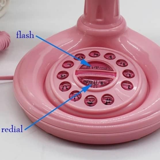Lhllhl розов цртан филм мини фиксен телефон фиксни телефонски телефонски хотел спална соба за деца