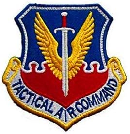 УСАФ тактичка воздушна команда извезена декоративна лепенка