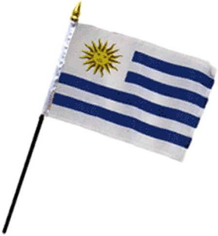 Рфко Уругвај 4 х6 Биро Стап Знаме