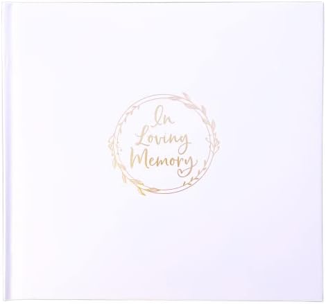 Во Љубов Меморија - Книга Да Се Сеќавам Најблиски-Идеален За Погреби, Сочувство &засилувач; Сеќавање