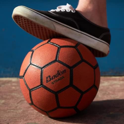 Фудбалска топка во слободен стил Баден Страда, Термо врзан, големина 5