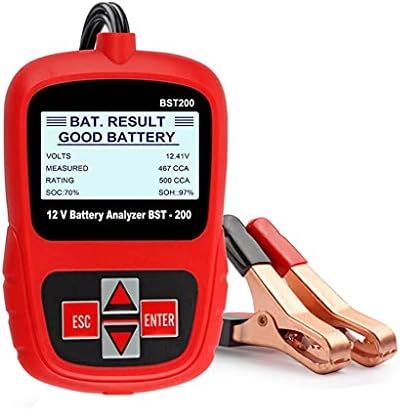 KXDFDC BST200 Тестер за батерии за автомобили Мулти јазици 12V 1100CCA Анализатор на батерии Аутомотивниот скенер за дијагностицирање на автомобили за дијагностицирање на а?