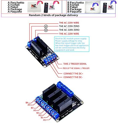 1PCS 1 2 4 8 Канал 5V DC реле модул цврста состојба SSR AVR DSP G3MB-202P реле за Arduino, 5V 1 начин на ниско ниво